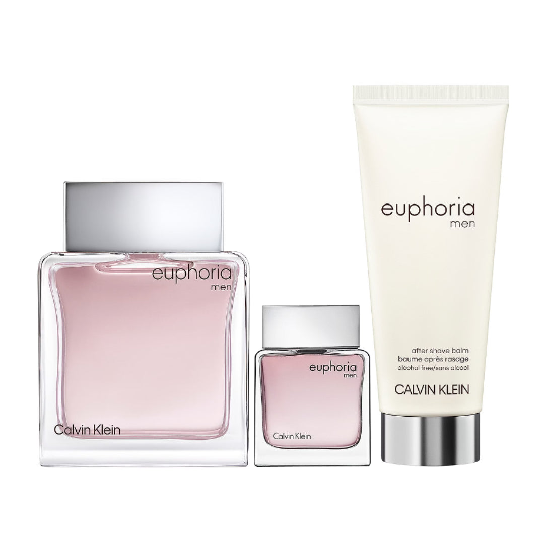 Calvin Klein Euphoria For Men Eau De Toilette 3-Pc Gift Set