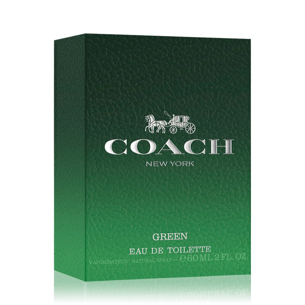 Coach Green Eau de Toilette for Men, 2 oz