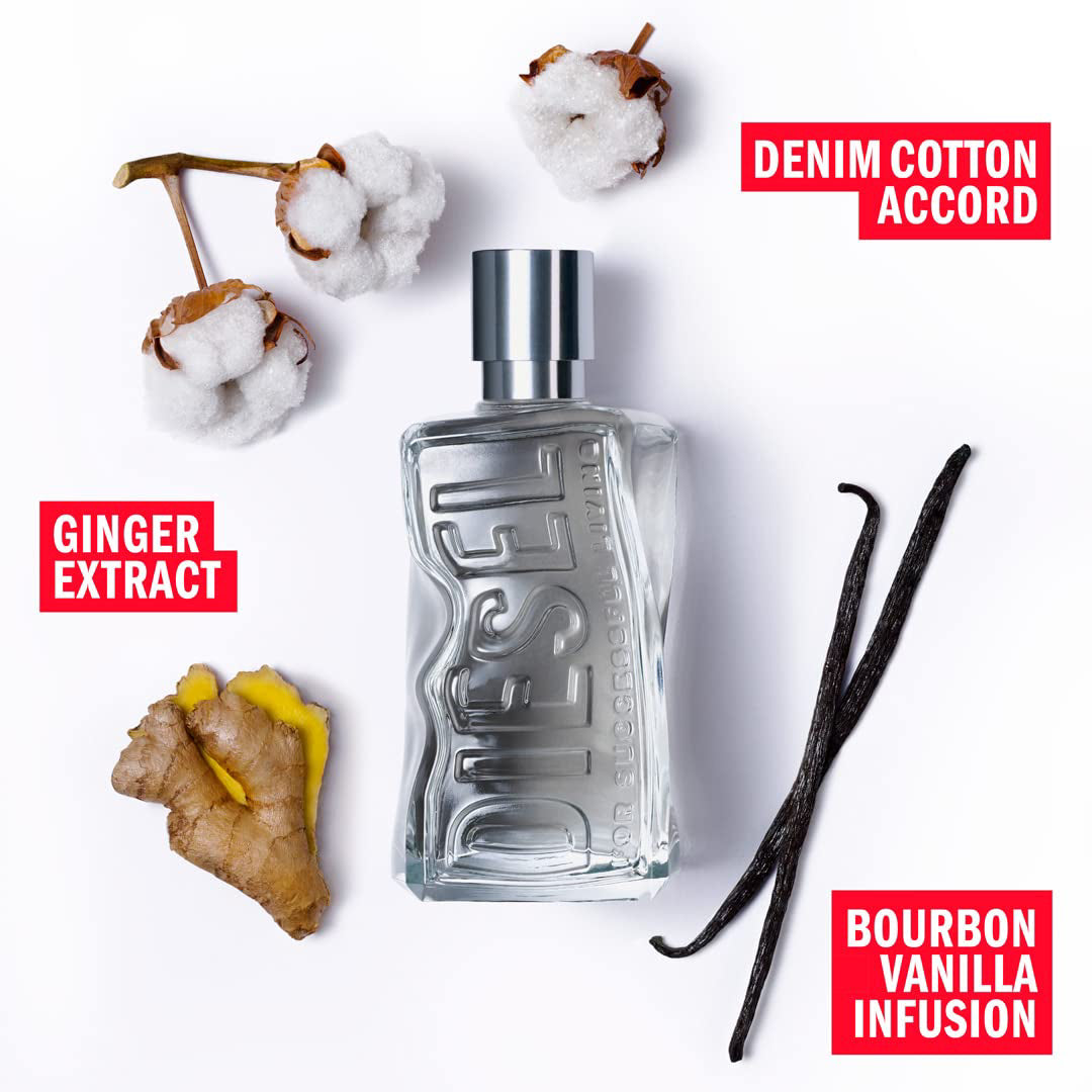 Eau de Toilette en spray recargable Diesel, 3.4 oz