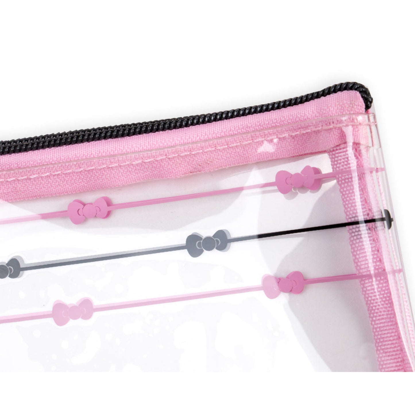 Estuche fino Impressions Hello Kitty - Negro/Rosa