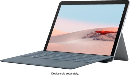 Funda con teclado Signature para Surface Go, Go 2 y Go 3 de Microsoft: azul hielo