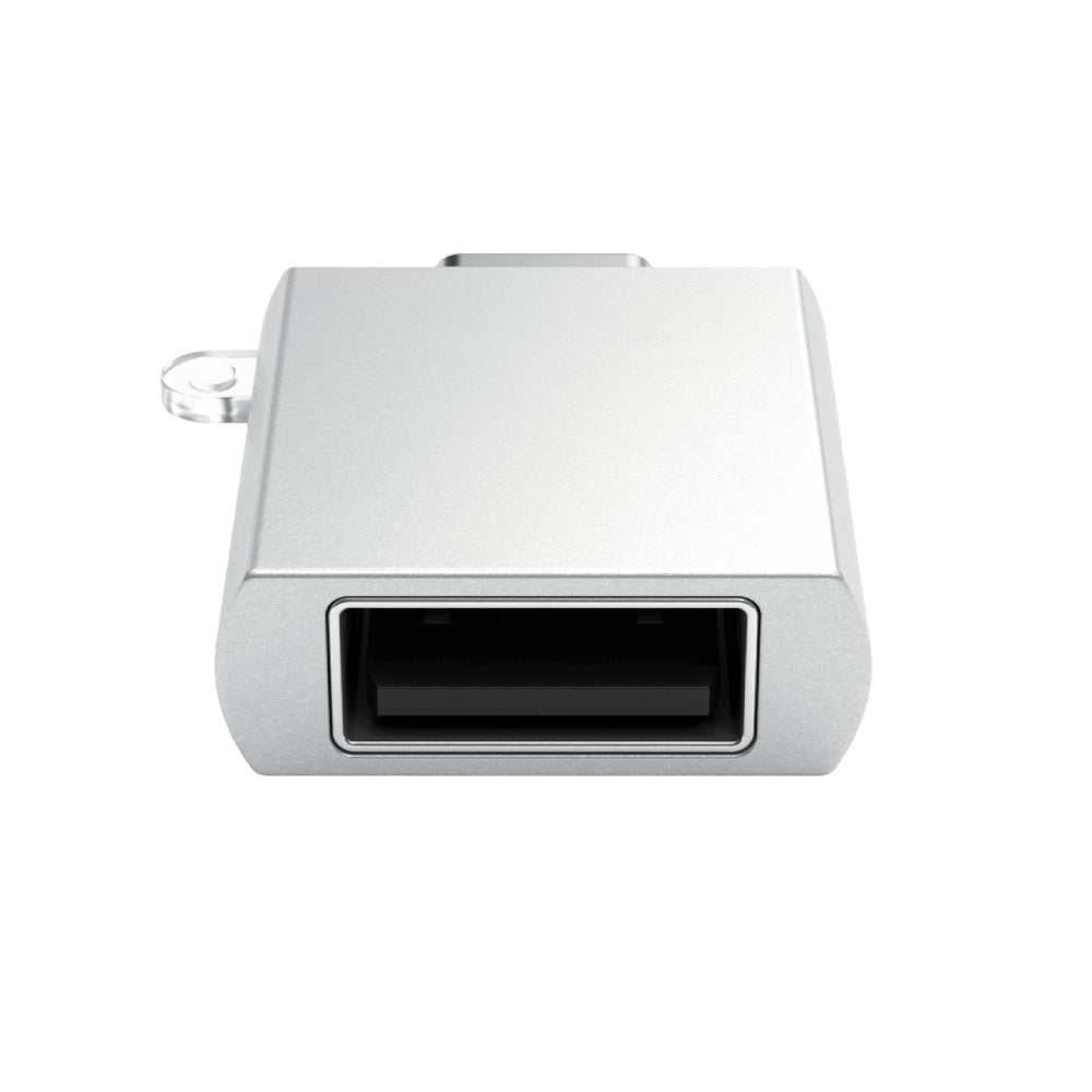 Satechi Aluminum USB-C to USB-A 3.0 Adapter - Silver
