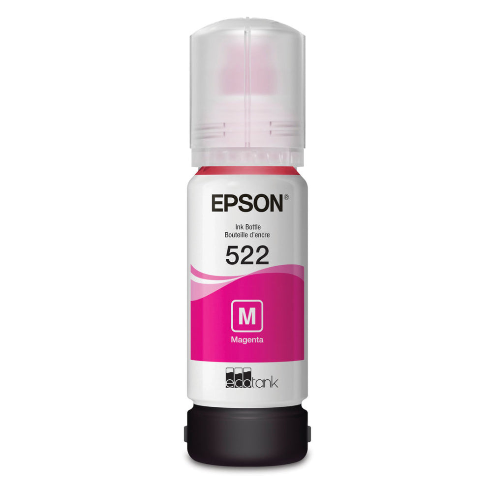 Epson 522 T522520/S EcoTank Ink Bottle - Cyan/Magenta/Yellow - Curacao