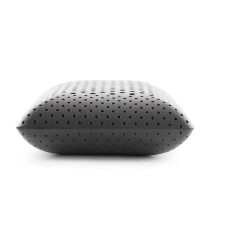 Malouf Zoned Activedough Bamboo Charcoal Infused Queen Size Memory Foam Pillow - White