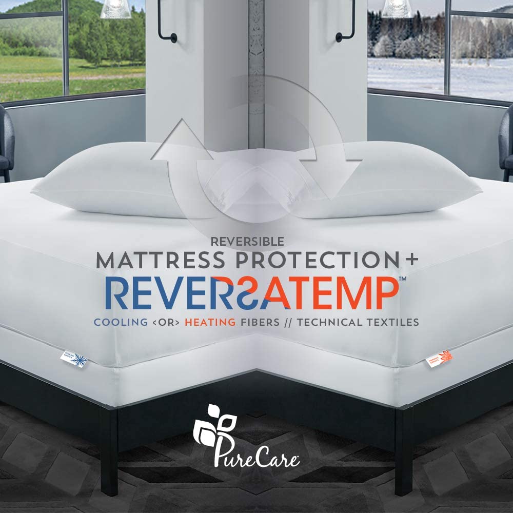 PureCare Cooling/Warming California King Size Mattress Protector