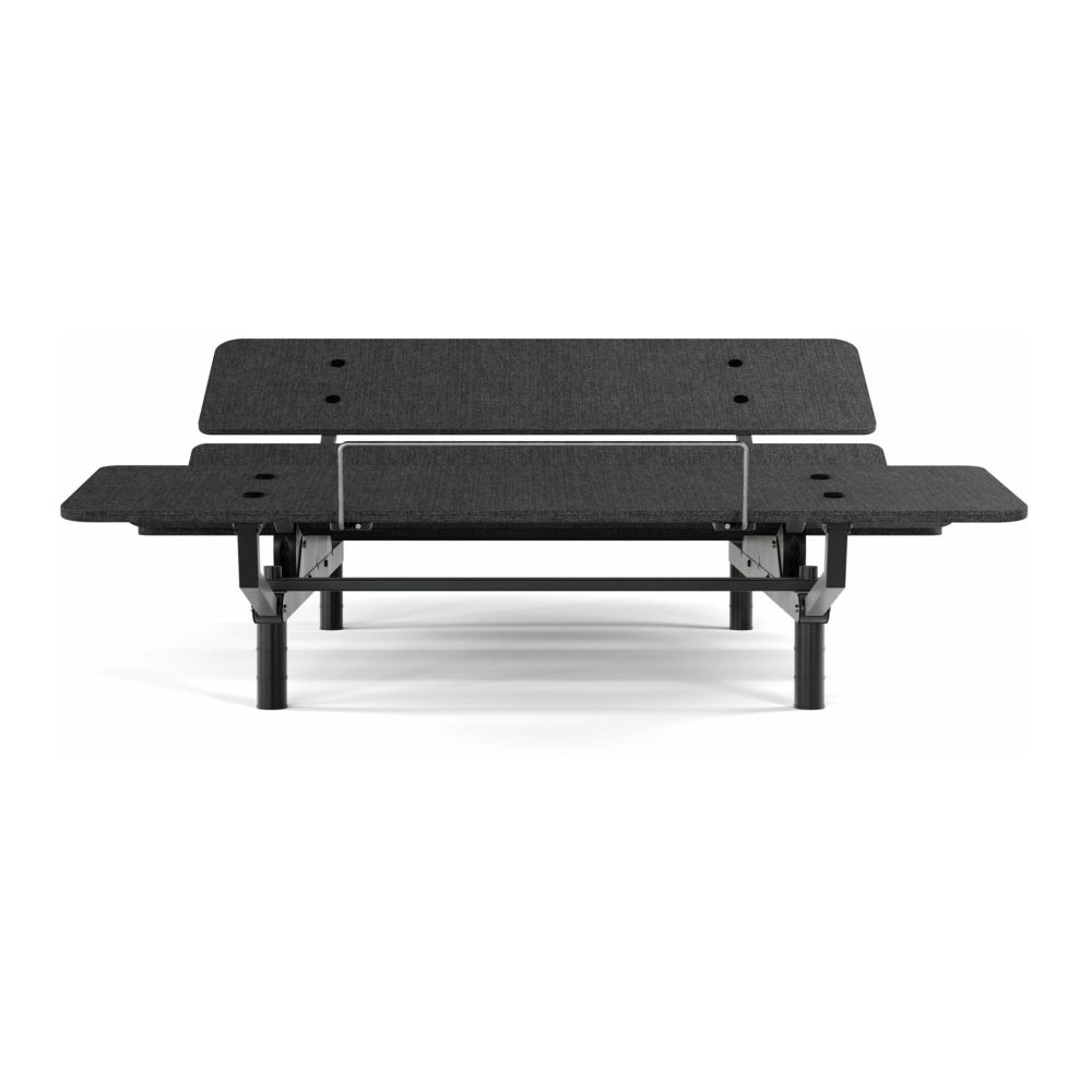Bundle: Blake (4-Piece) Bedroom Set by Best Home - Brown + COSMO Sydney Queen Adjustable Bed by Best Home + SilverRest Topaz Plush Mattress