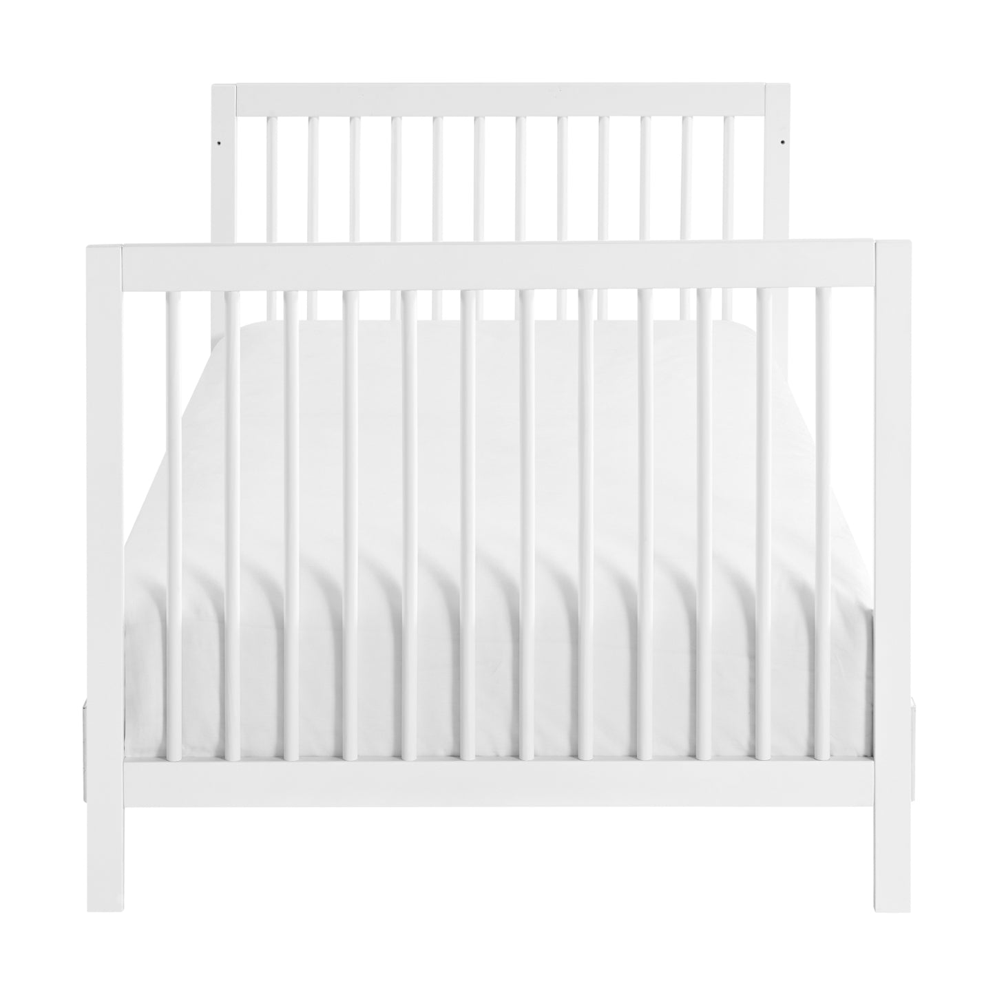 Soho Baby Essential White 4-in-1 Mini Convertible Wooden Crib