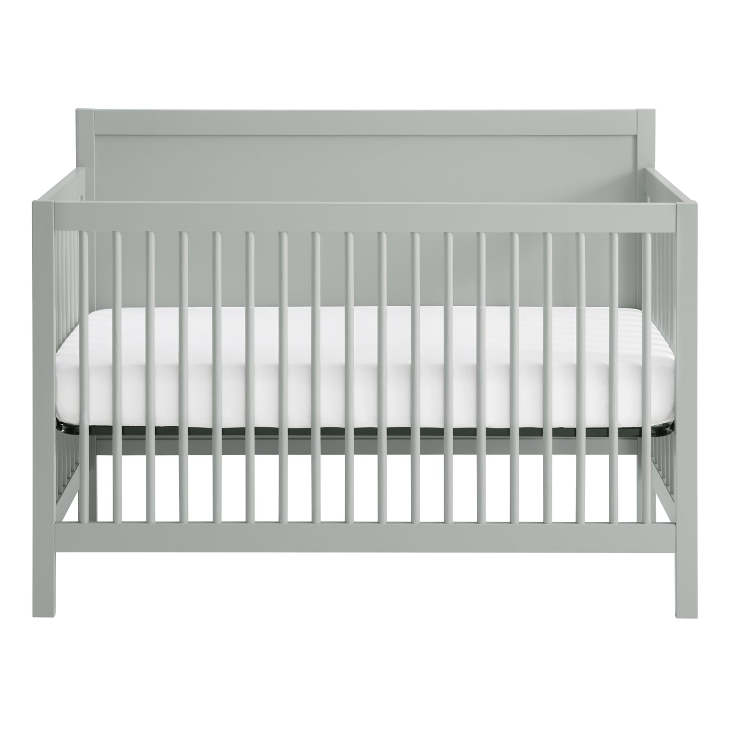 Soho Baby Essential Gray 4-in-1 Panel Wooden Crib