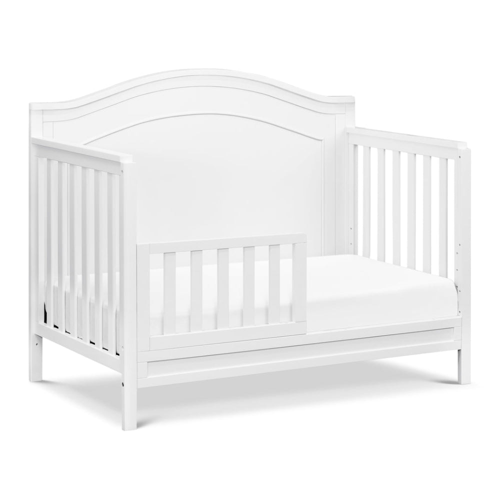 Cuna convertible de madera 4 en 1 Charlie White de DaVinci