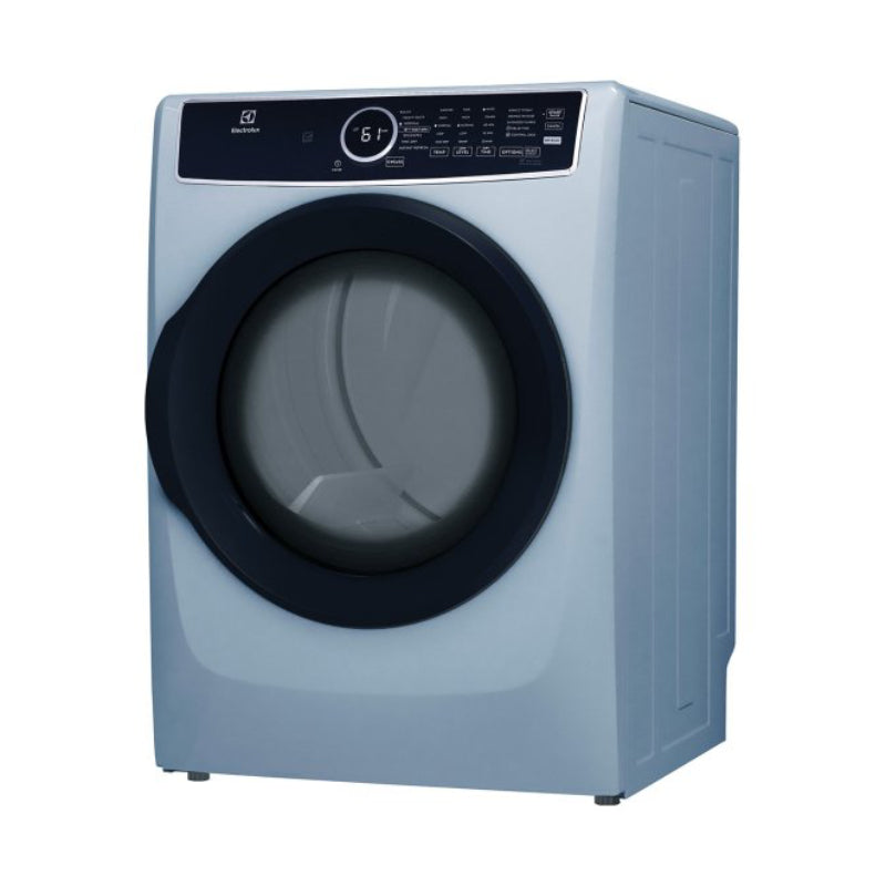 Electrolux ELFG7437AG 8.0 cu. ft. Vented Front Load Gas Dryer - Stackable with Steam and Instant Refresh - Glacier Blue