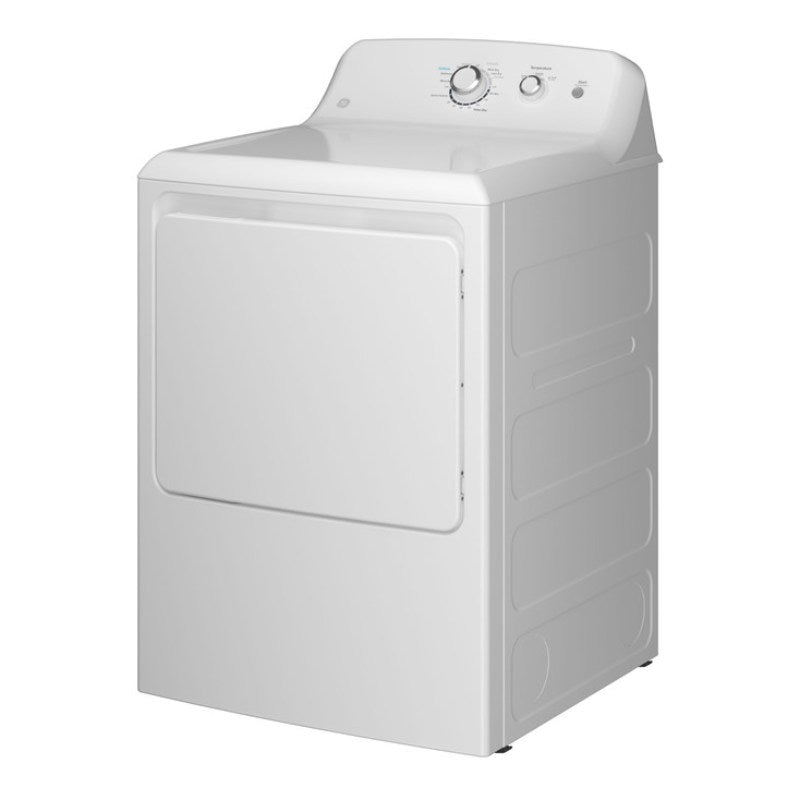 GE GTX33GASKWW 6.2 cu. ft. Front Load Gas Dryer with Up To 120 ft. Venting - White