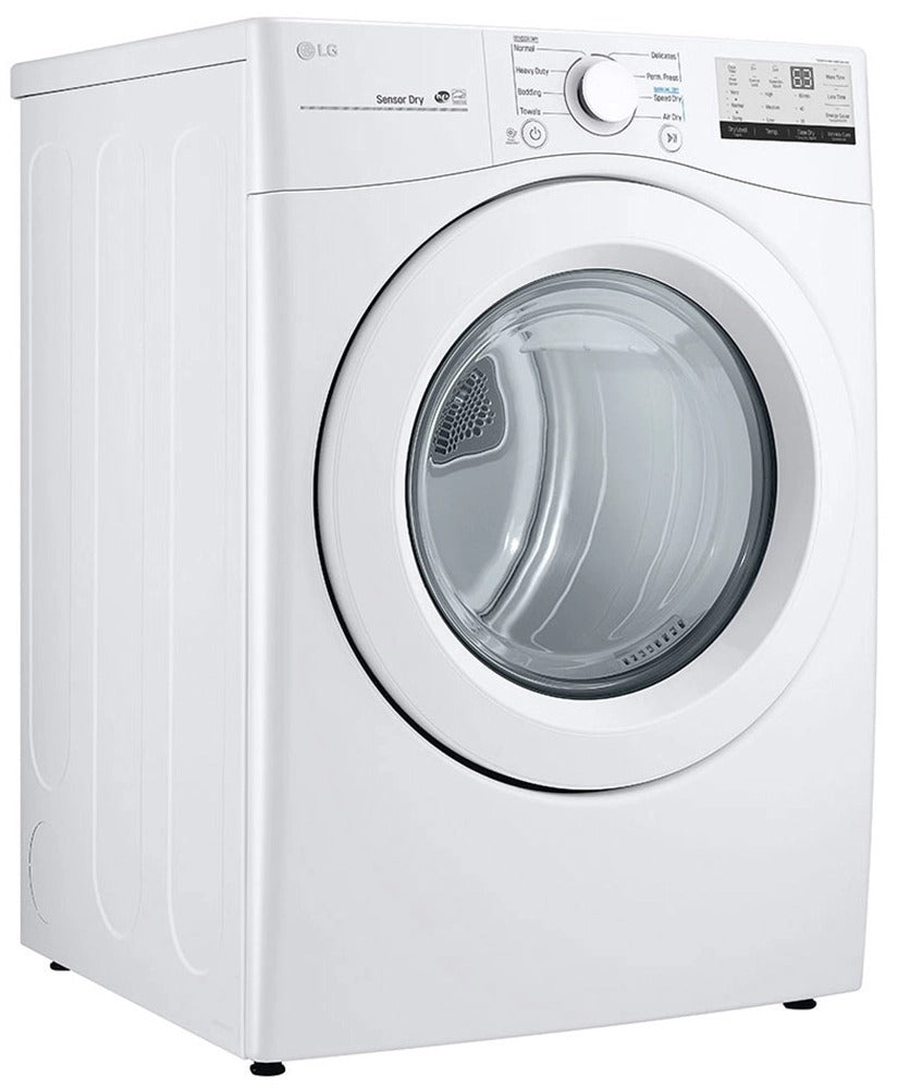 LG DLG3401W 7.4 cu. ft. Front Load Gas Dryer with Sensor Dry - White - Curacao