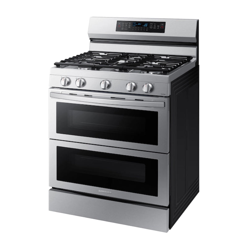 Samsung NX60A6751SS 6.0 cu. ft. Smart Freestanding Gas Range with Flex Duo - Stainless Steel