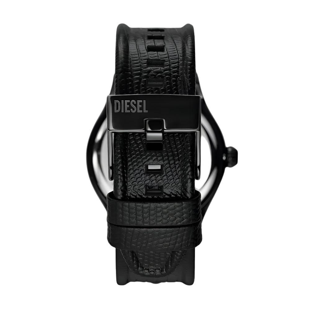 Diesel Vert Men's 44mm Quartz Strap Watch - Black