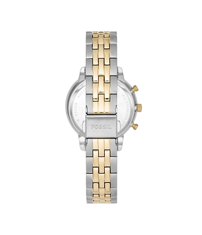 Fossil Neutra Women's 36mm Chronograph Bracelet Watch - Gold/Silver