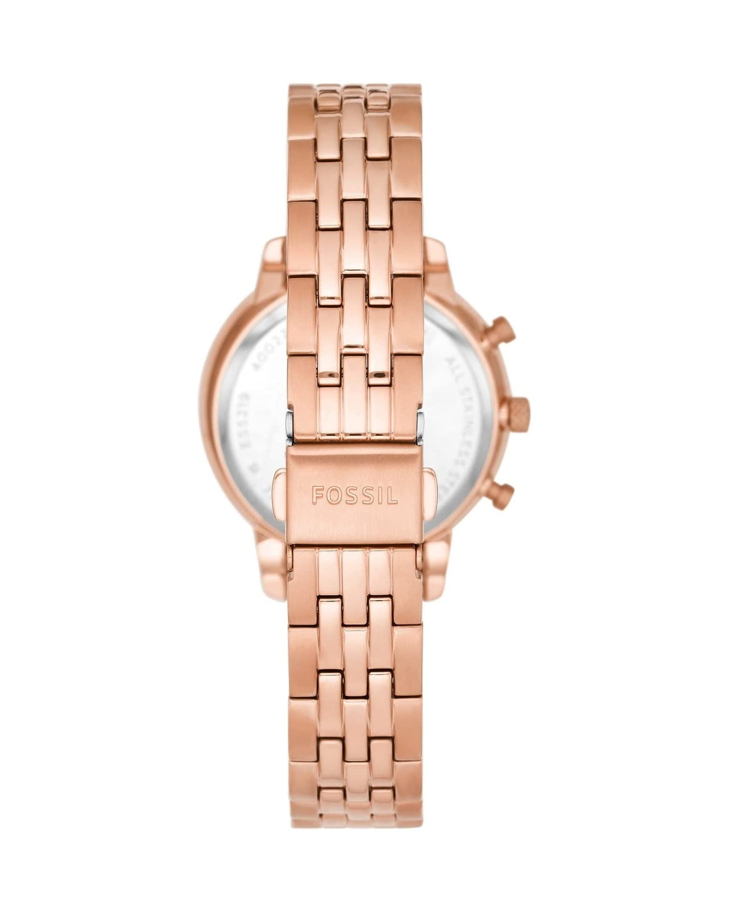 Fossil Neutra Women's 36mm Rose Gold Anaog Bracelet Watch - Brown Dial