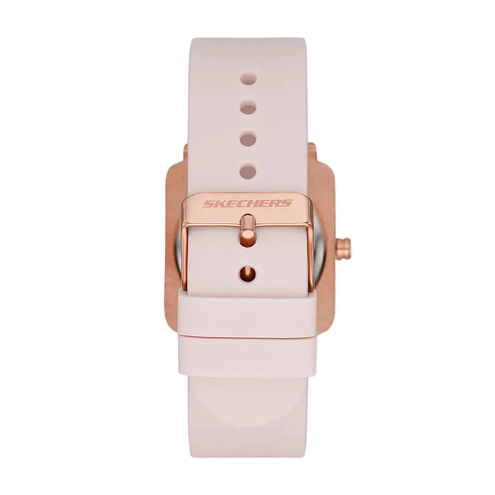 Reloj analógico Skechers Calabar para mujer, correa de 32 mm, color negro