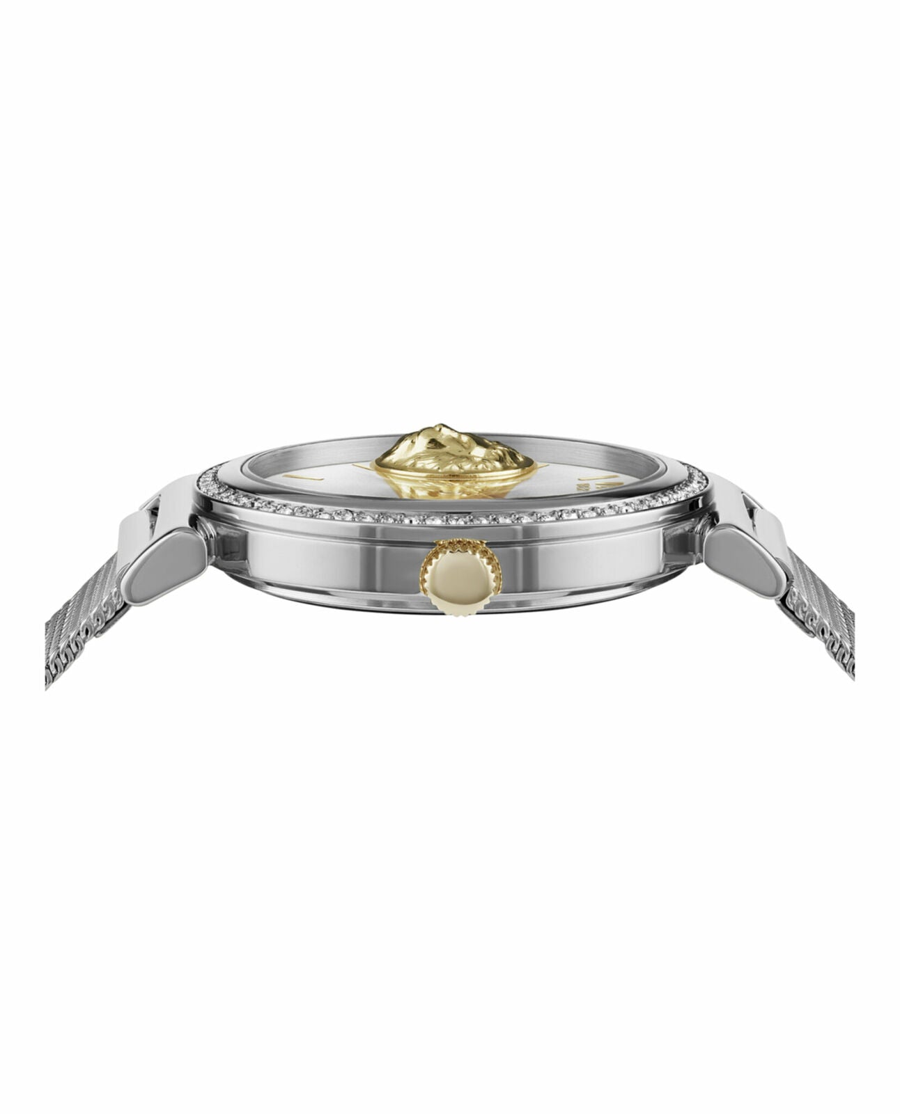 Versus Versace Brick Lane Women's 34mm 2 Hand Quartz Stainless Steel Bracelet Watch - Silver
