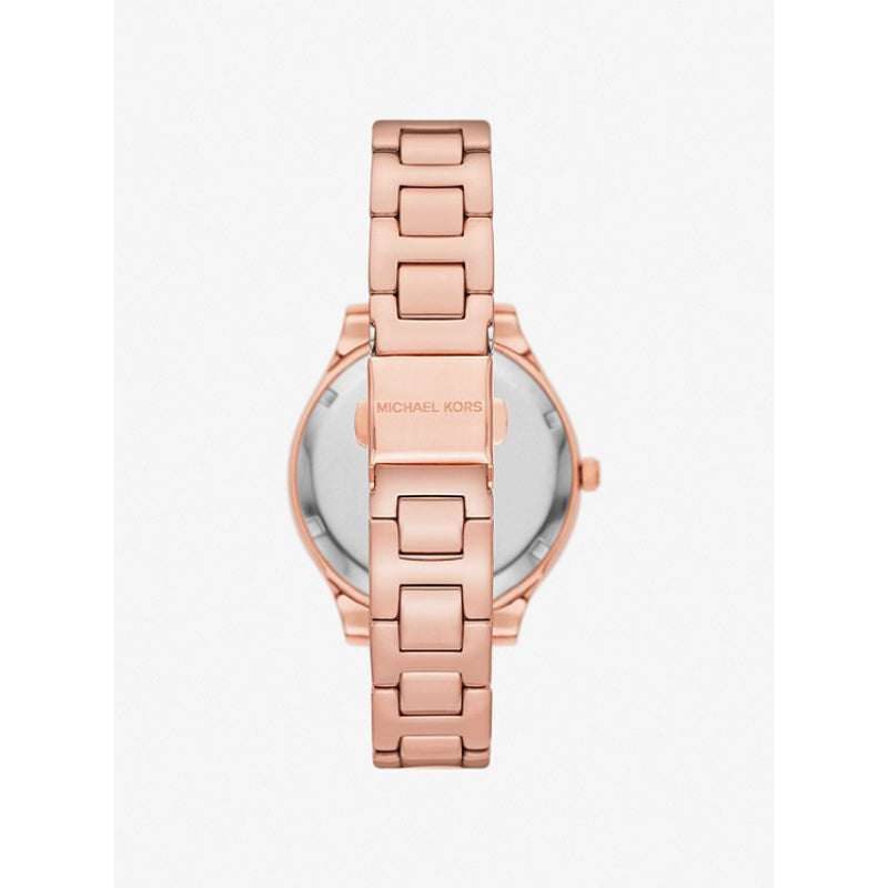 Michael Kors Liliane Women's 36mm Quartz Stainless Steel Bracelet Watch - Pink