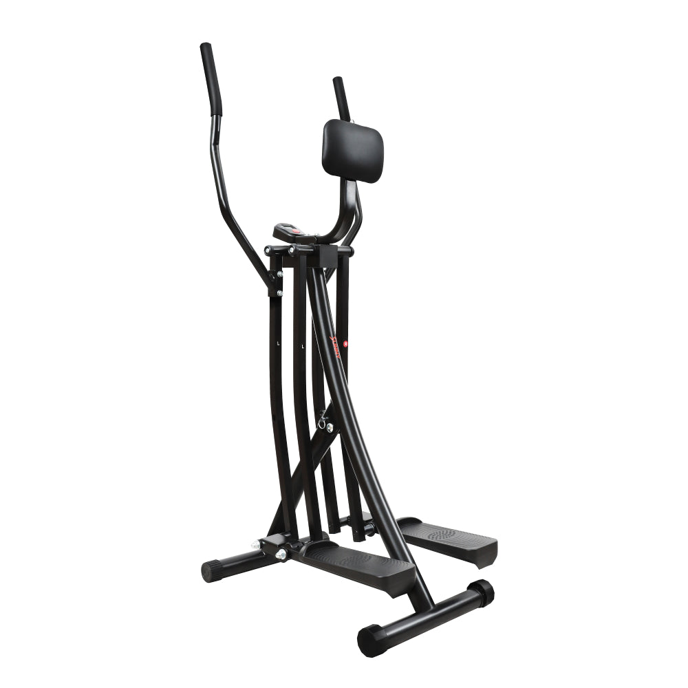 Máquina de ejercicios con planeador Air Walk Trainer de Sunny Health & Fitness, color negro