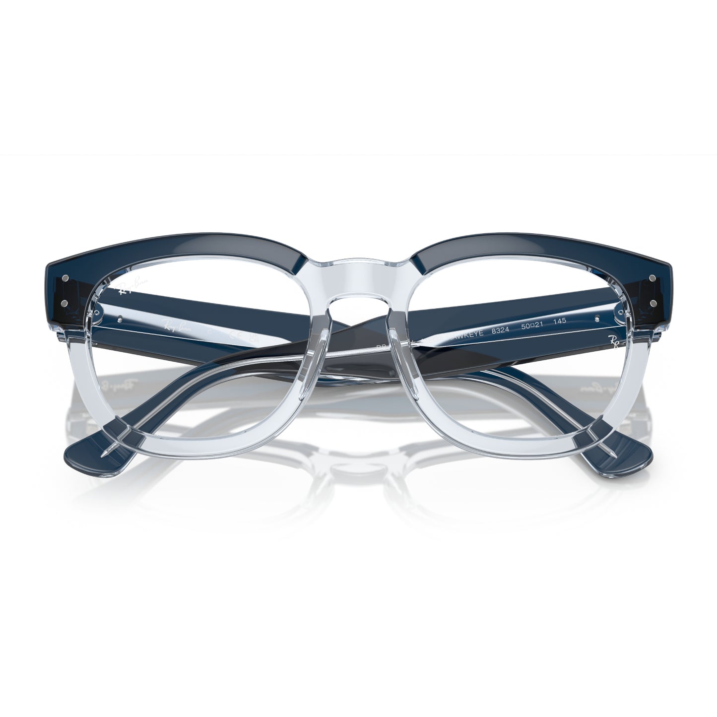 Anteojos unisex Ray-Ban Mega Hawkeye RX0298V cuadrados