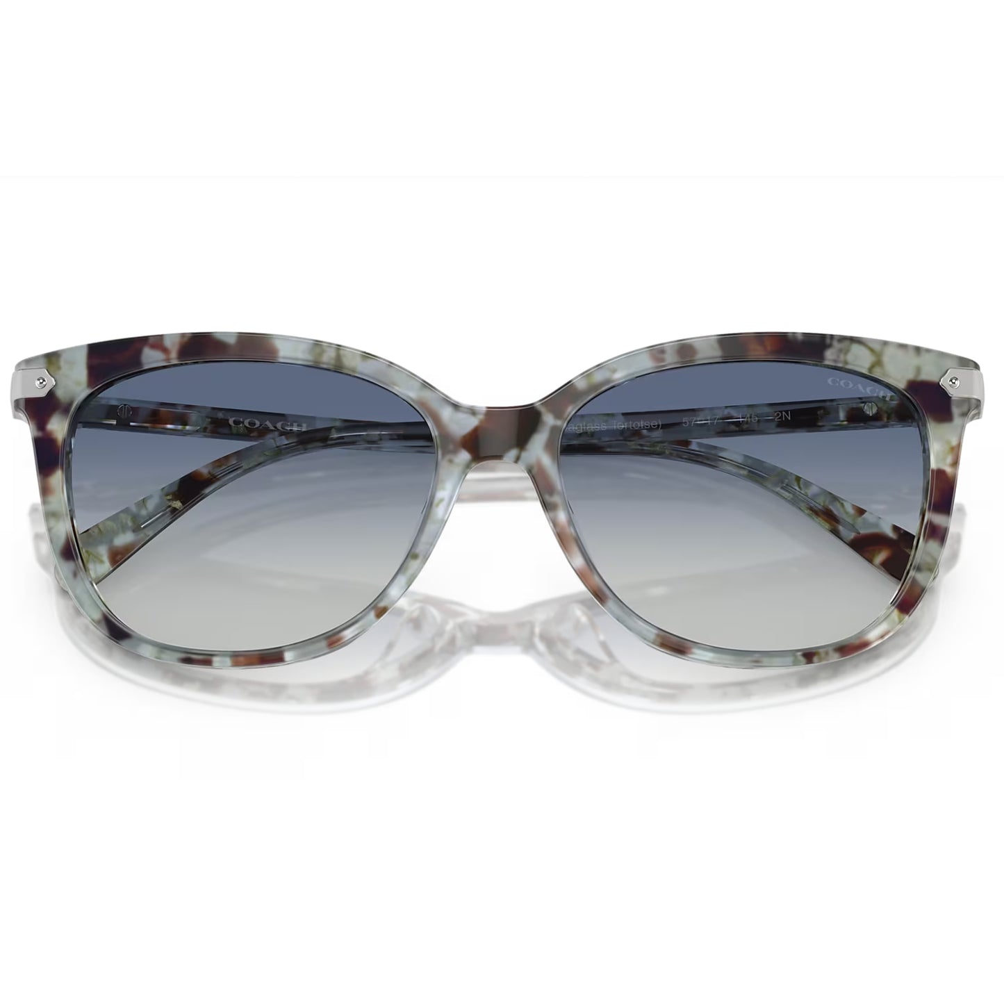 Coach Women's HC8378U Cat Eye Gradient Sunglasses