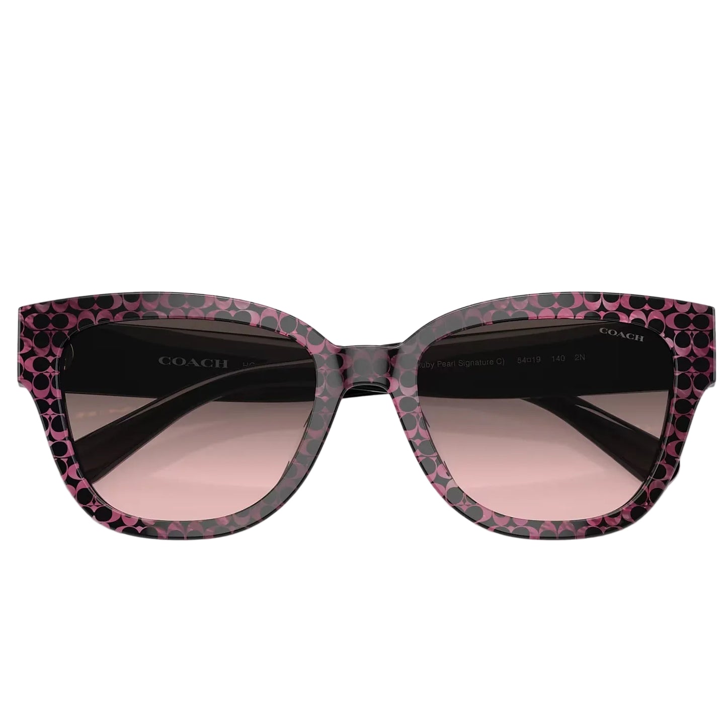 Coach Women's HC8379U57834 Butterfly Gradient Sunglasses