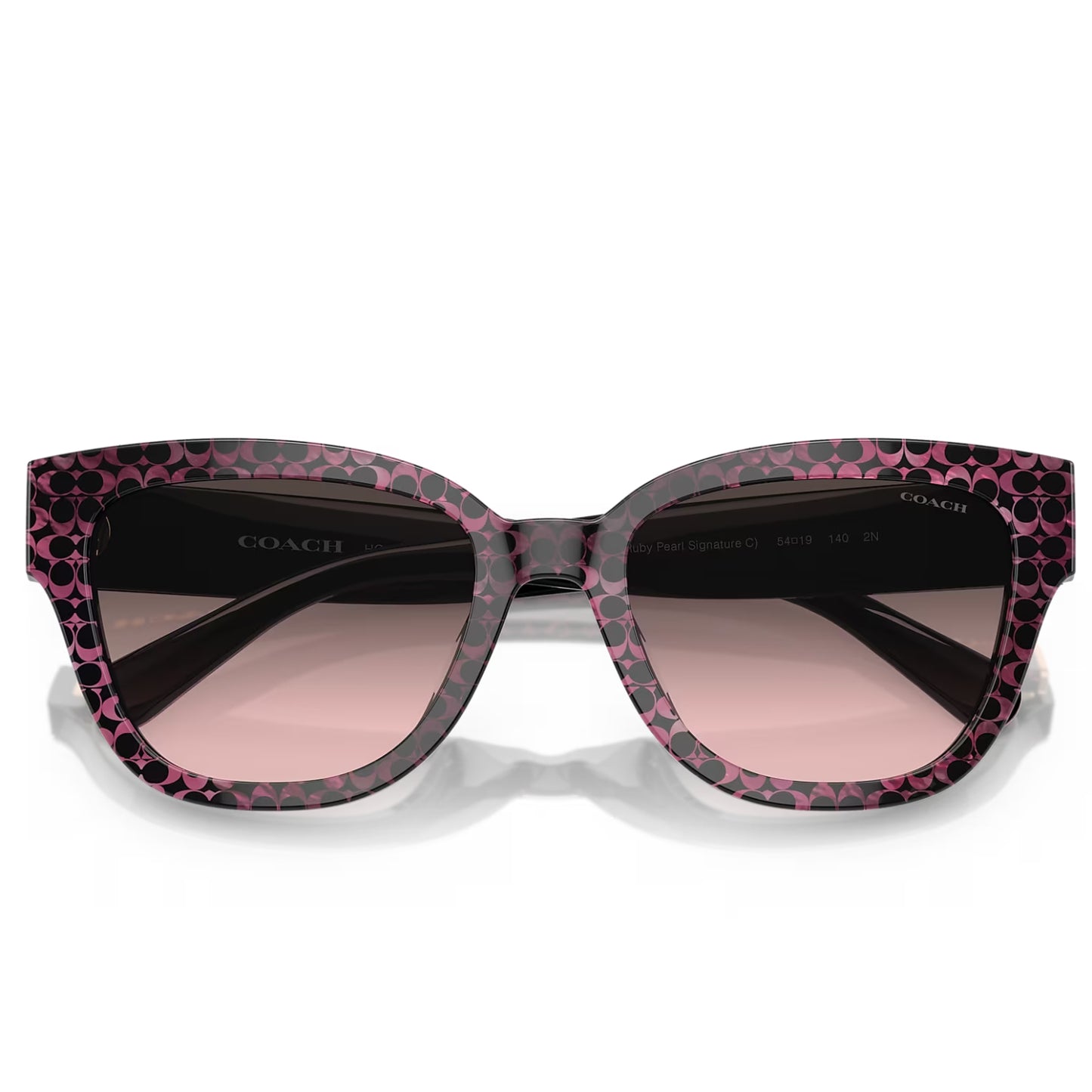 Coach Women's HC8379U57834 Butterfly Gradient Sunglasses