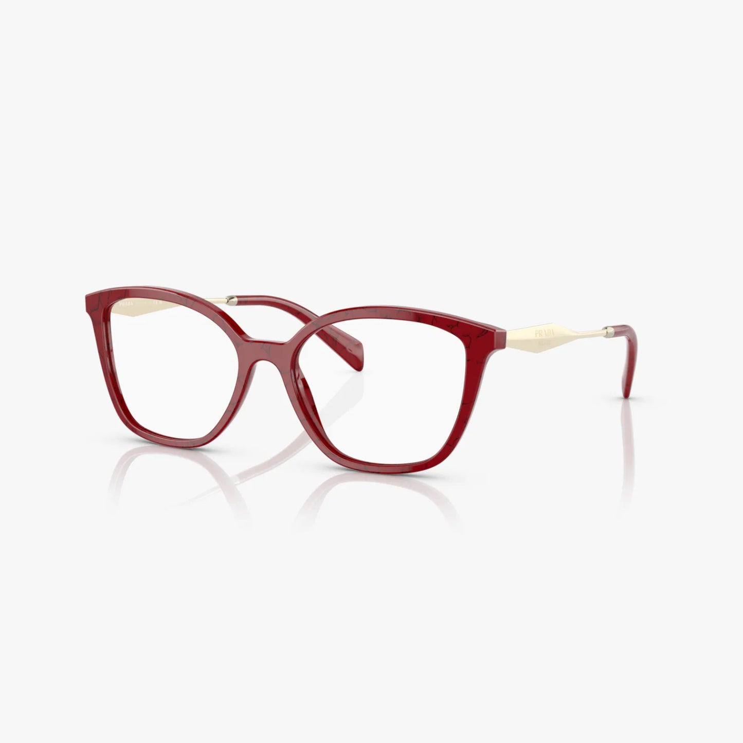 Gafas de sol Prada para mujer con diseño de mariposa, mármol etrusco