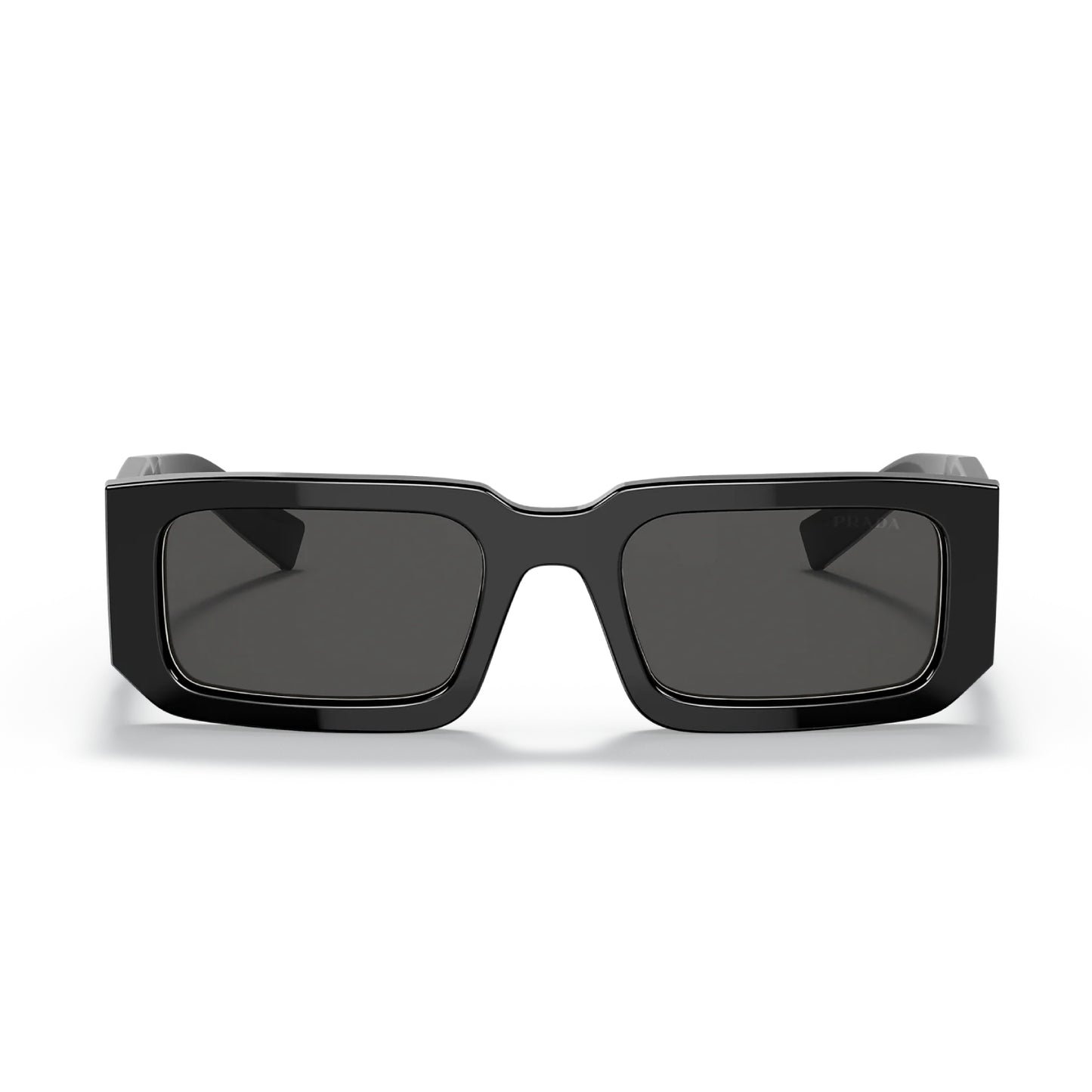 Prada Men's PR06YS Rectangle Solid Color Sunglasses