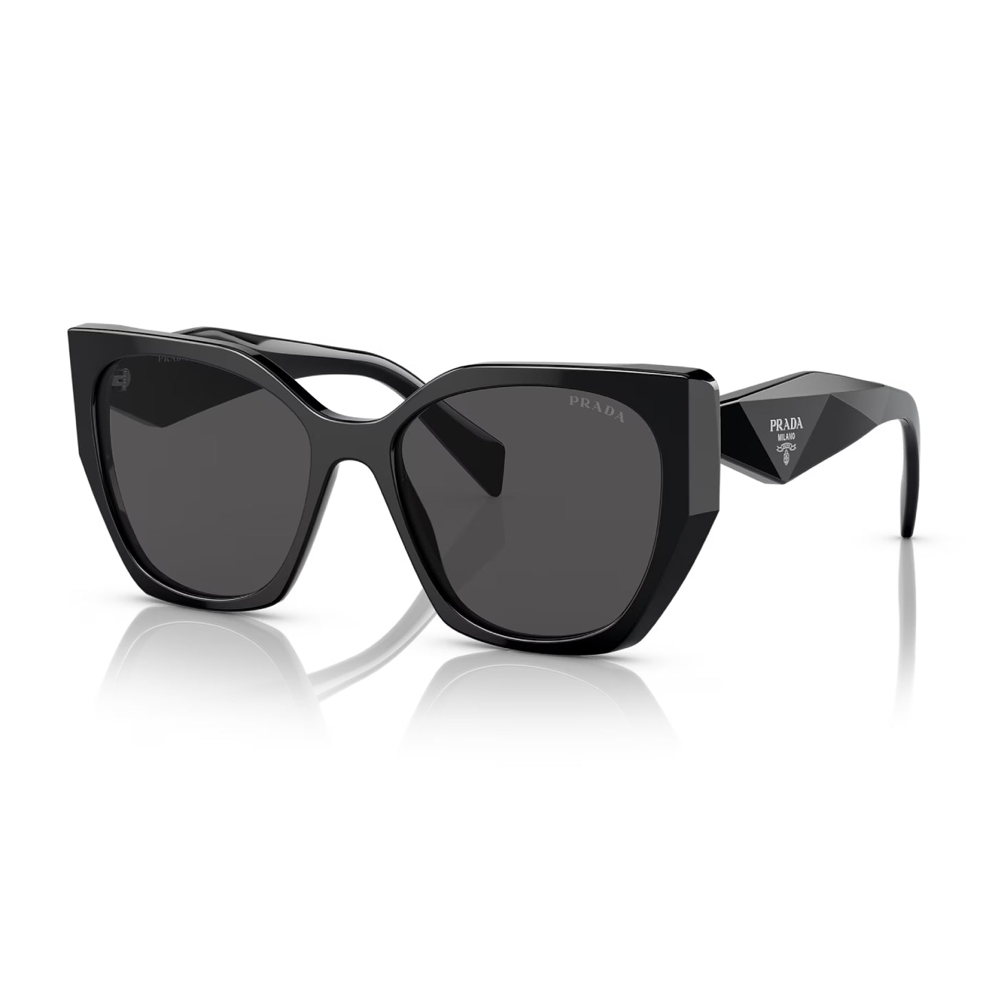 Gafas de sol Prada Pillow para mujer, gris oscuro