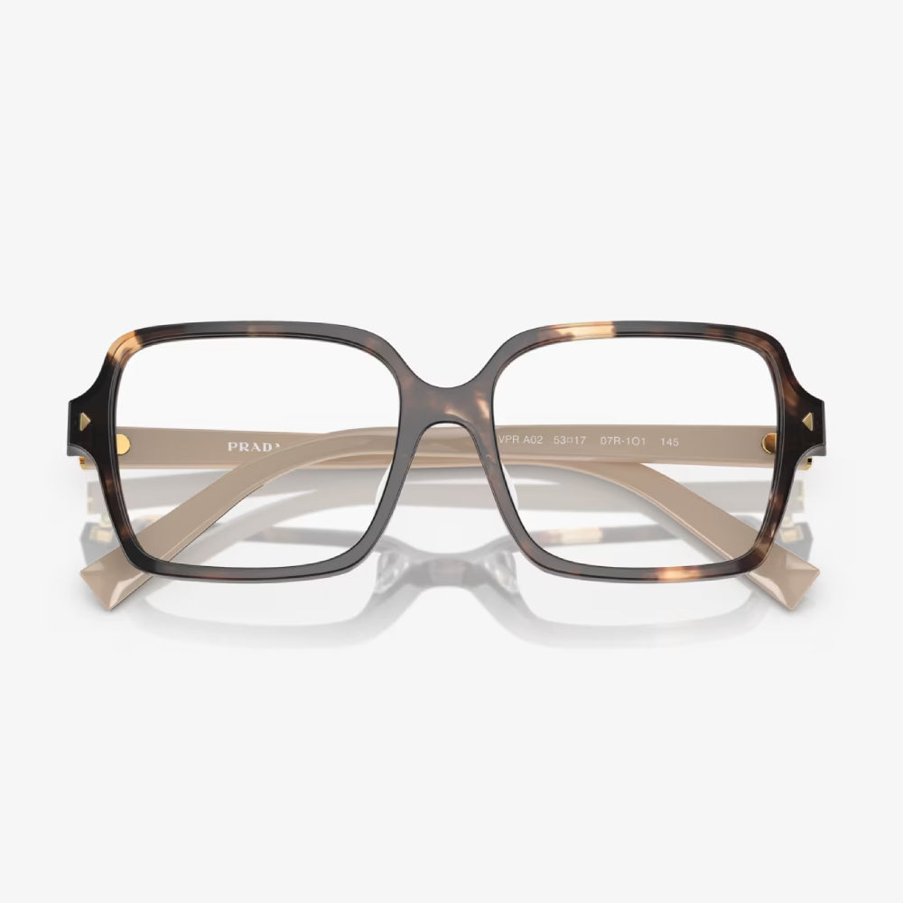 Prada Linea Rossa PRA02V - Anteojos tipo almohada para mujer