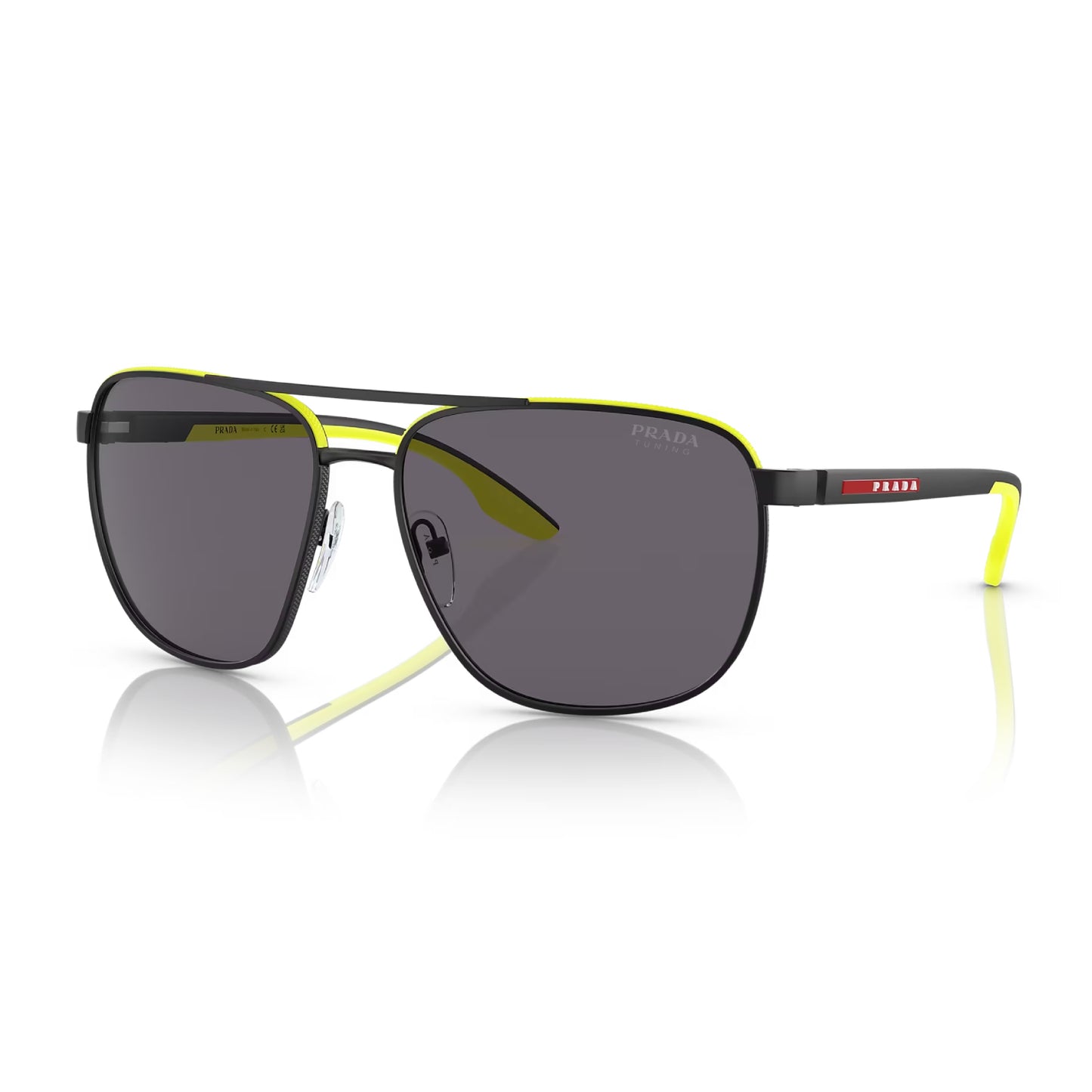 Gafas de sol estándar de piloto PS 05YS para hombre de Prada Linea Rossa
