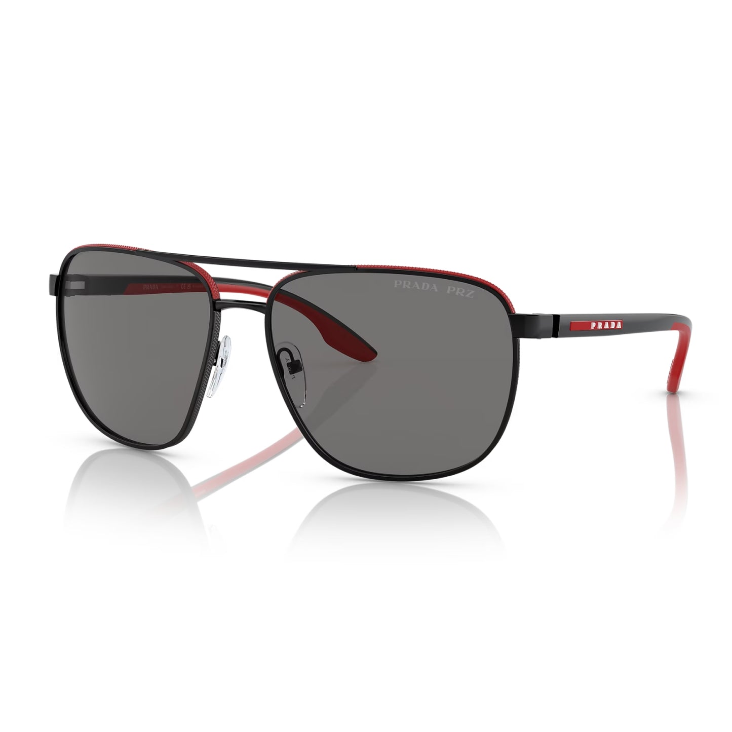 Prada Linea Rossa Men's PS 05YS Pilot Solid Color Sunglasses
