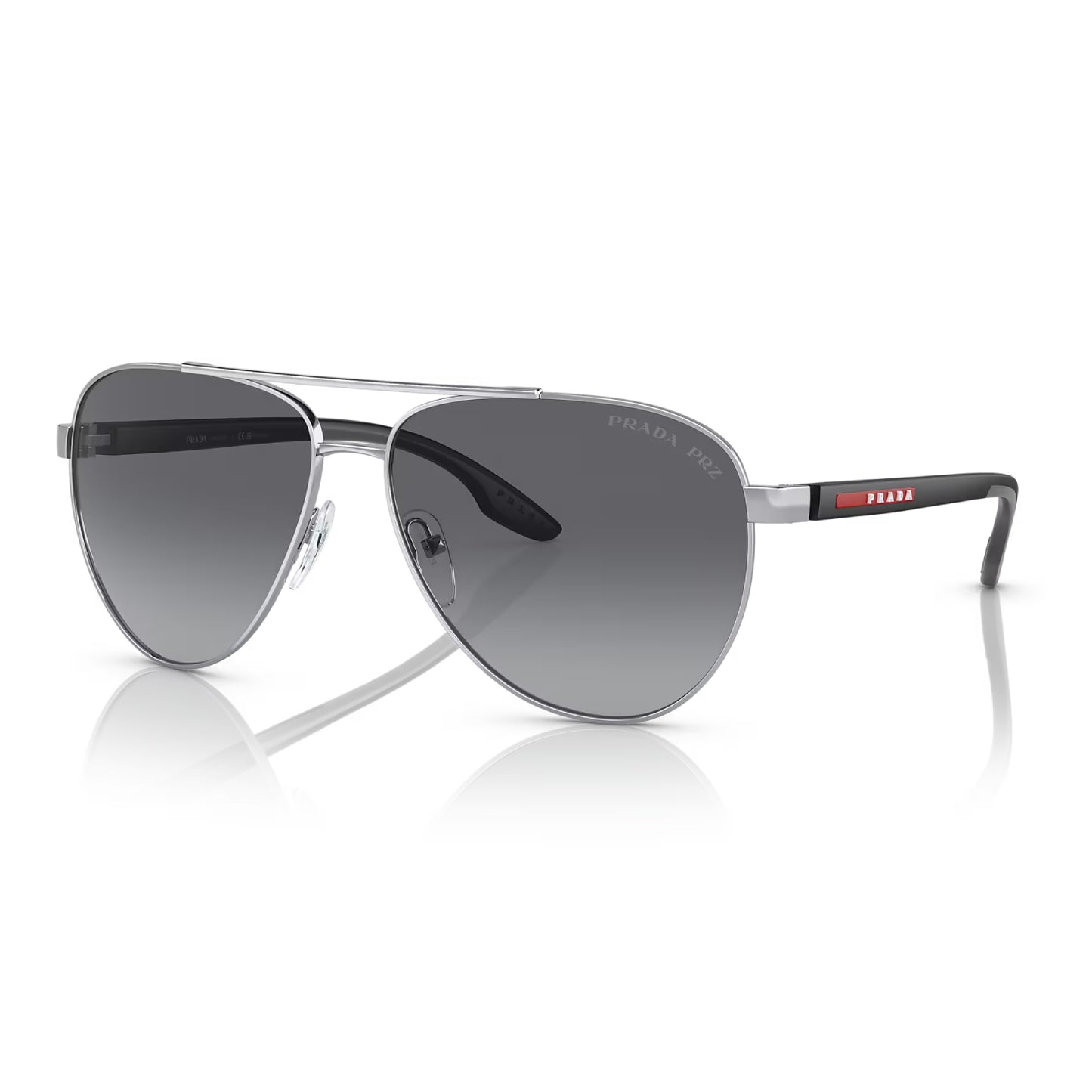 Gafas de sol con degradado de piloto PS 52YS para hombre de Prada Linea Rossa