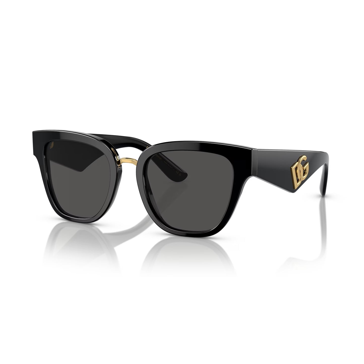 Gafas de sol de color liso con diseño de mariposa DG4437 de Dolce & Gabbana para mujer