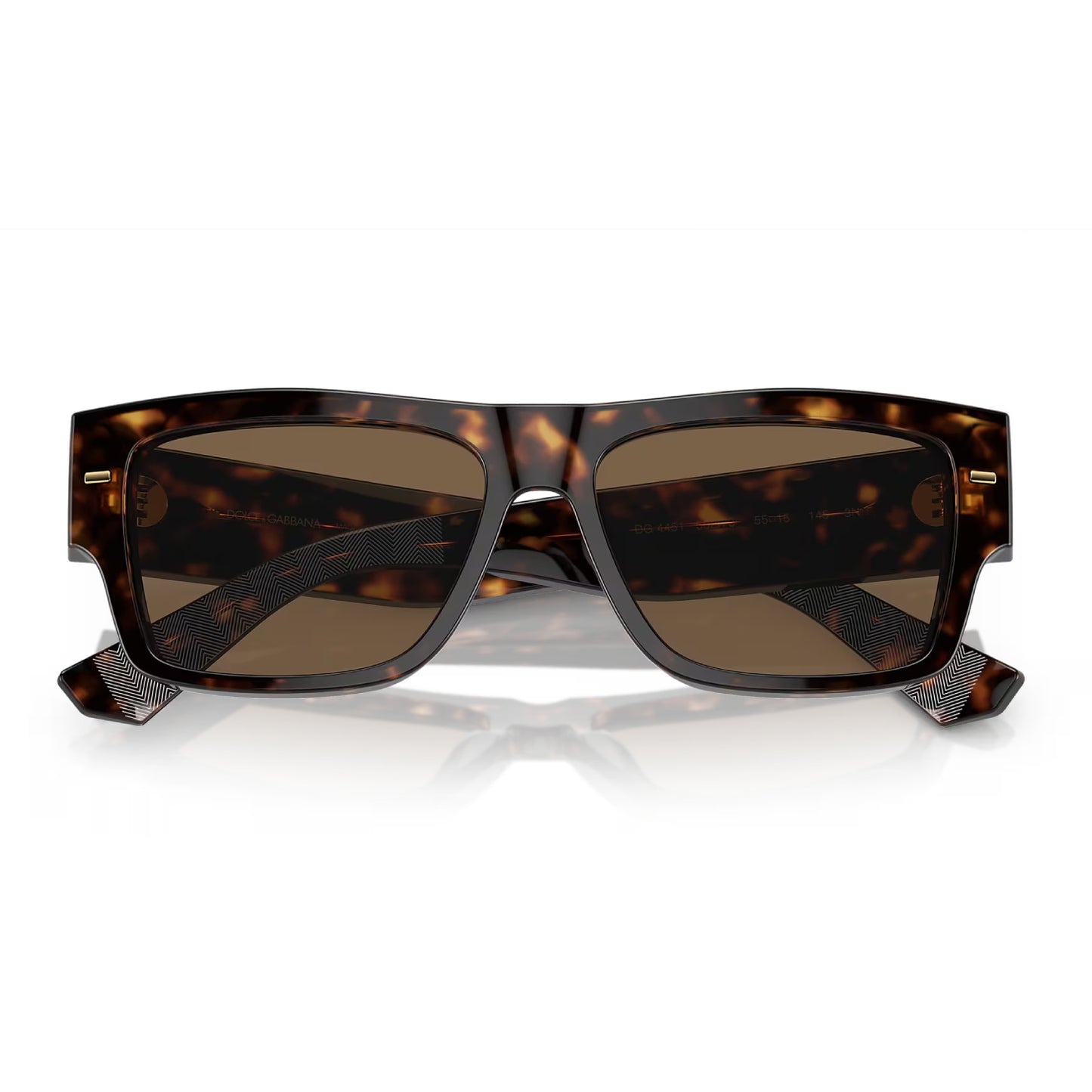 Gafas de sol rectangulares de color liso DG4451 para hombre de Dolce & Gabanna