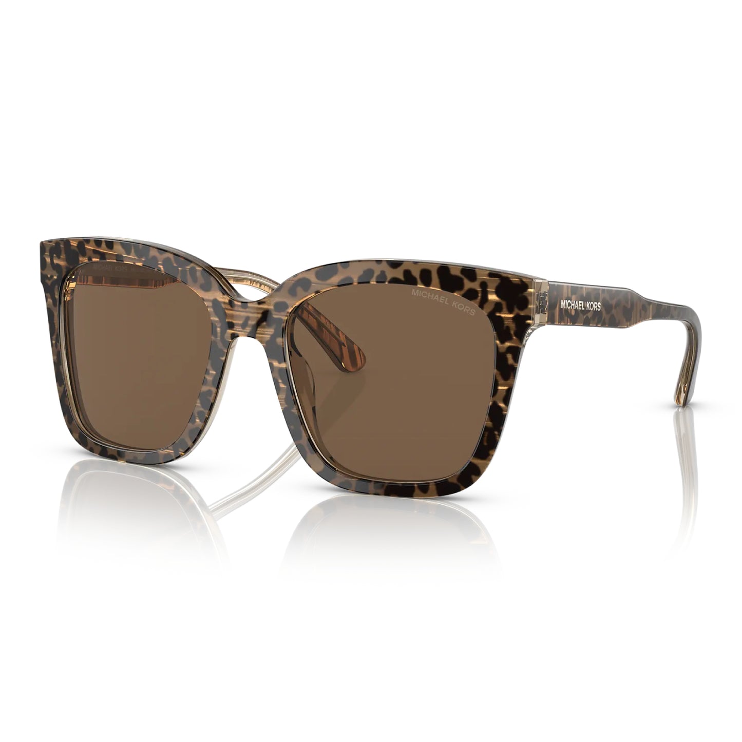 Gafas de sol cuadradas de color liso MK2163 de Michael Kors San Marino para mujer