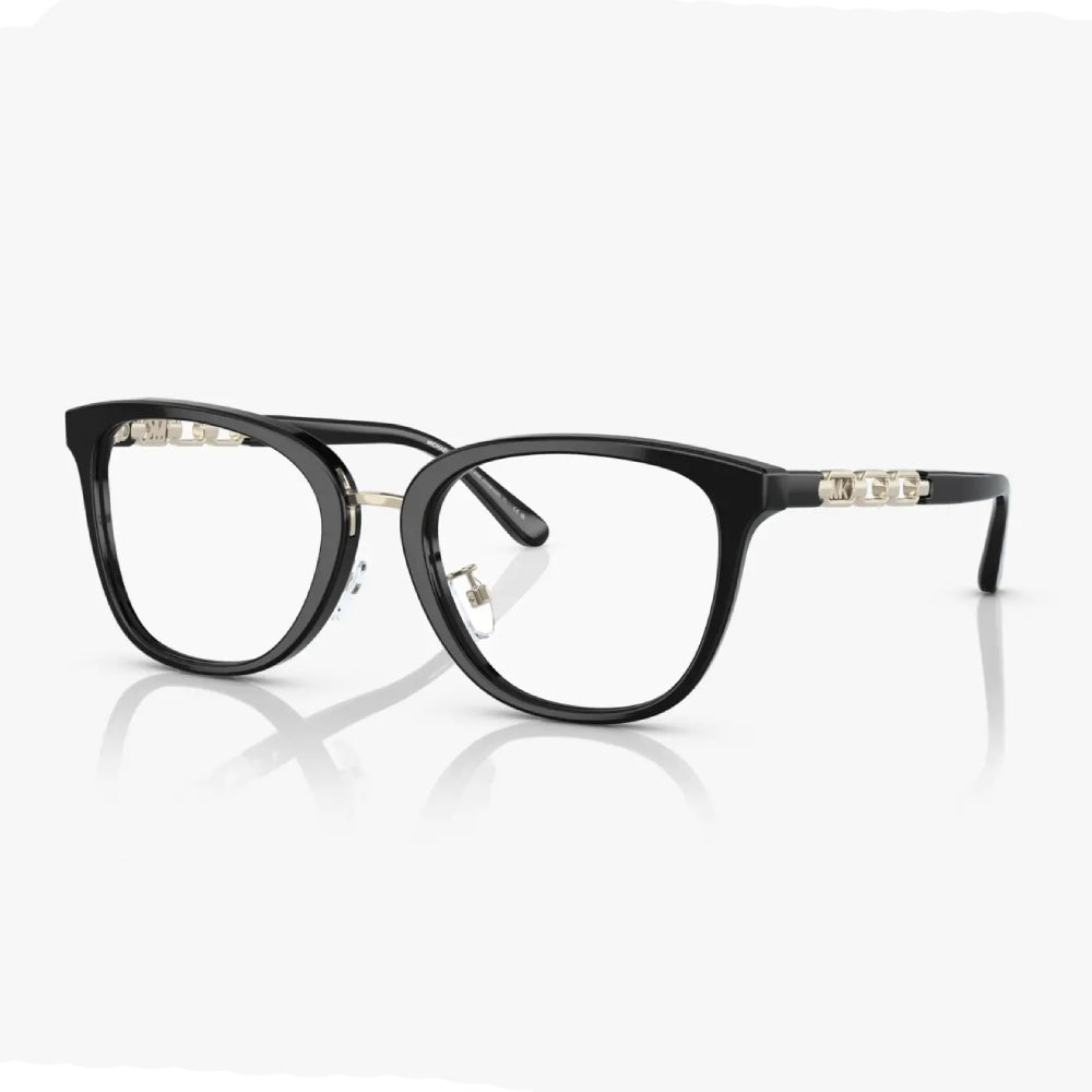 Michael Kors Innsbruck Women's Square Eyeglasses, Black