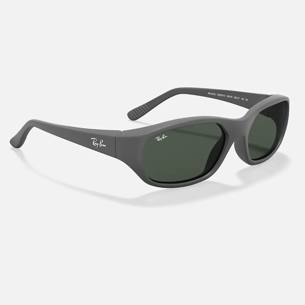 Gafas de sol unisex rectangulares Ray-Ban Daddy-O II, color verde