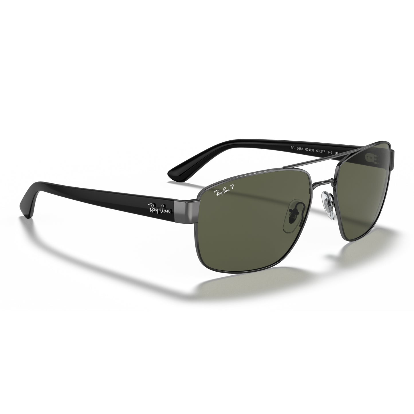 Ray-Ban Men's RB3663 Irregular Classic G-15 Sunglasses