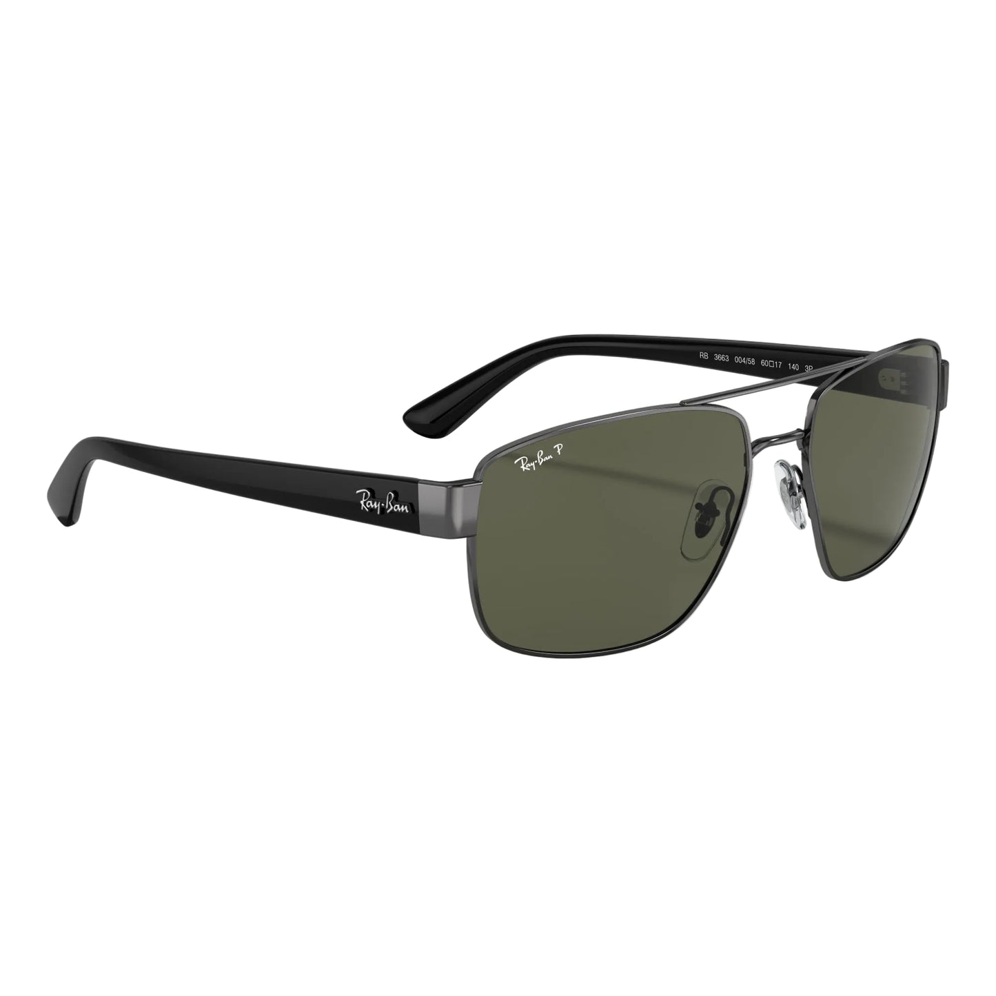 Ray-Ban Men's RB3663 Irregular Classic G-15 Sunglasses