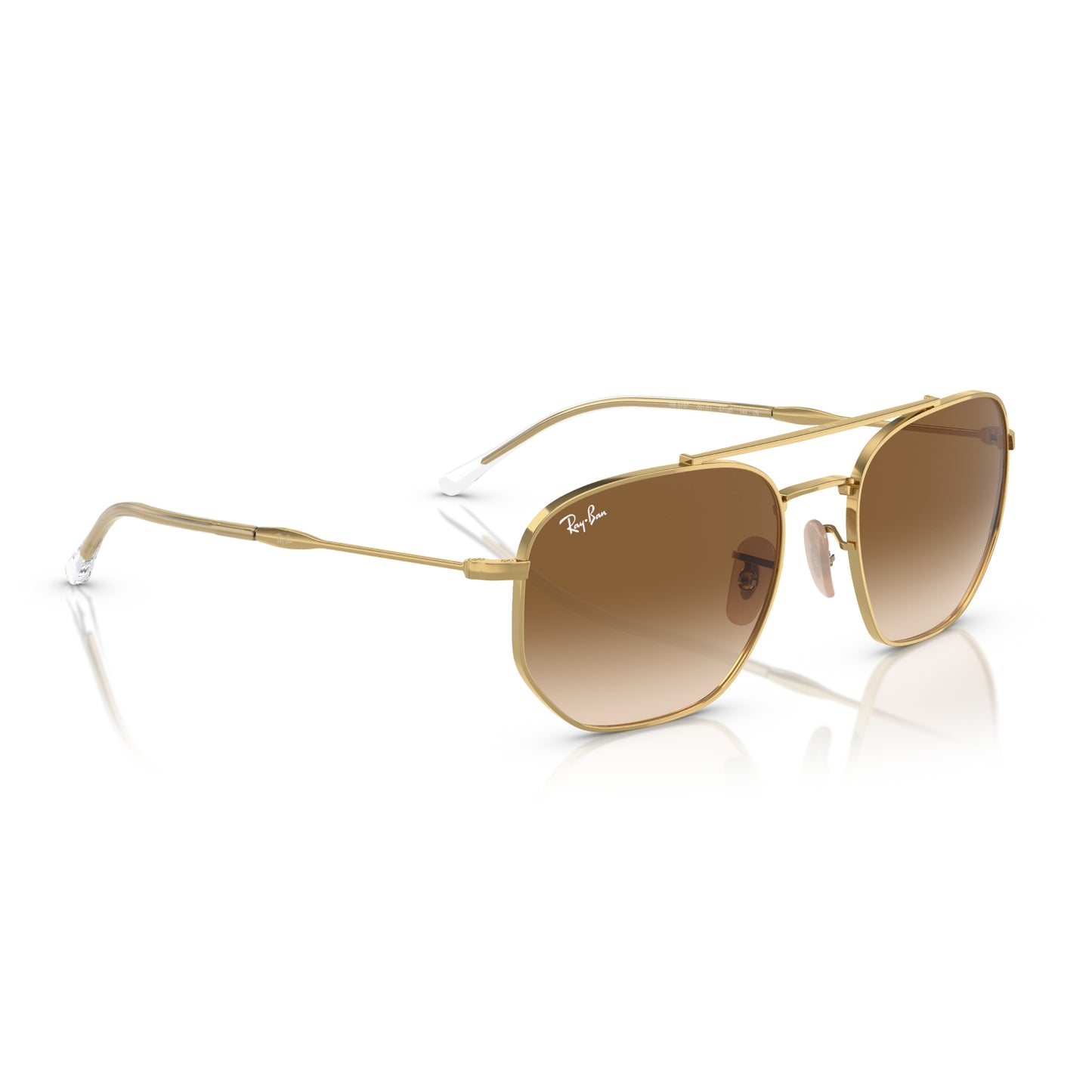 Ray-Ban Unisex RB3707 Irregular Gradient Sunglasses