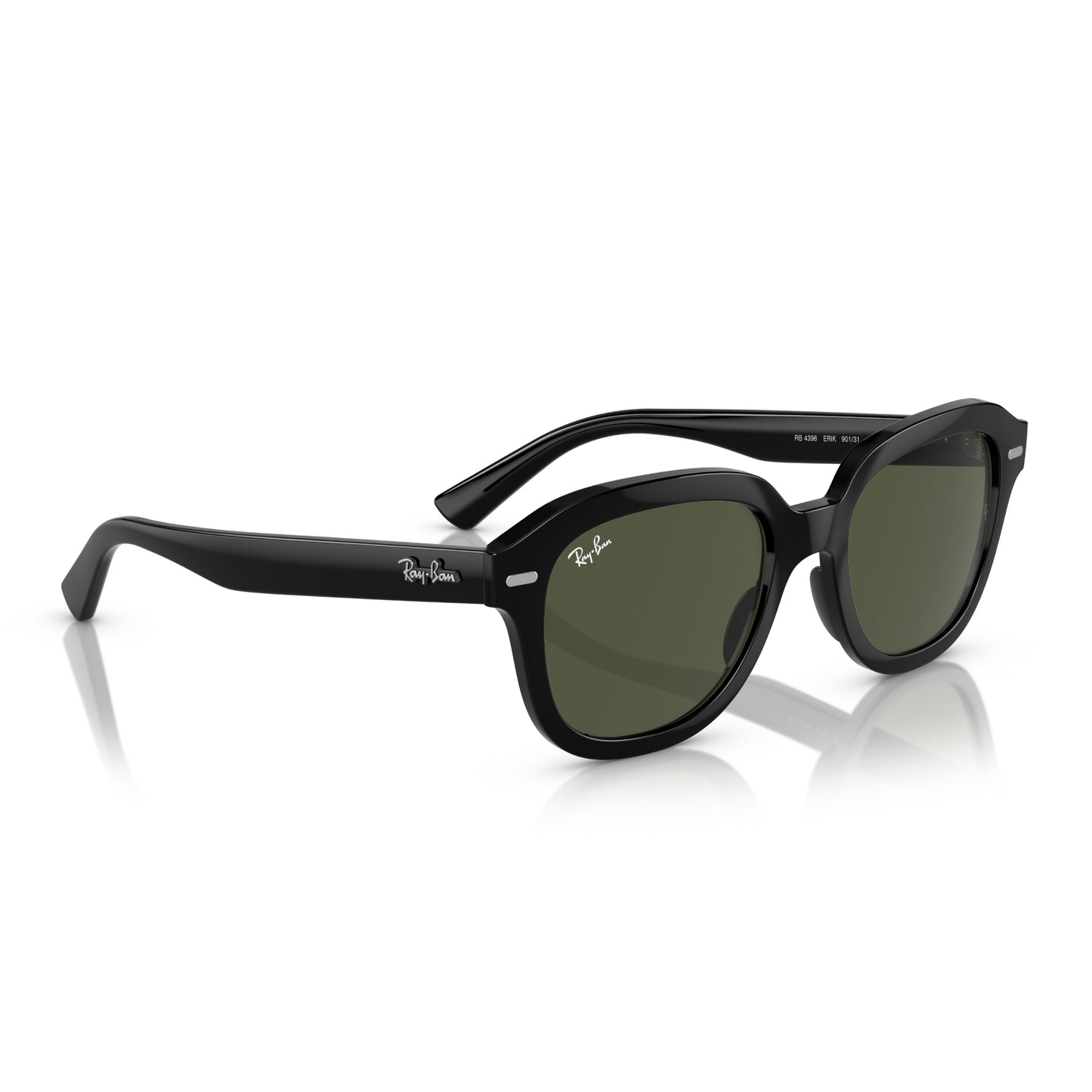 Gafas de sol unisex clásicas Ray-Ban Erik RB4398 cuadradas