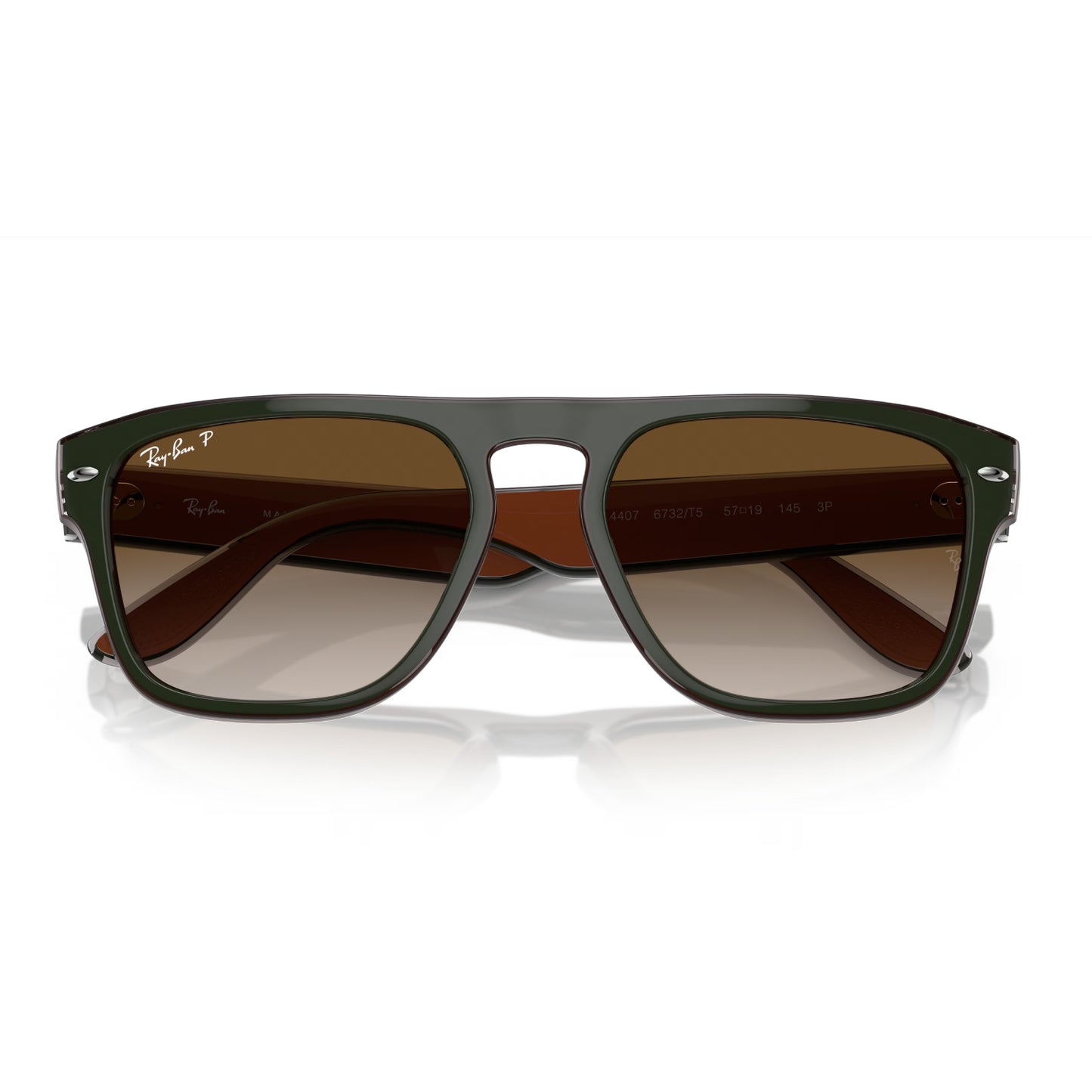 Gafas de sol unisex Ray-Ban RB4407 con montura cuadrada y degradado