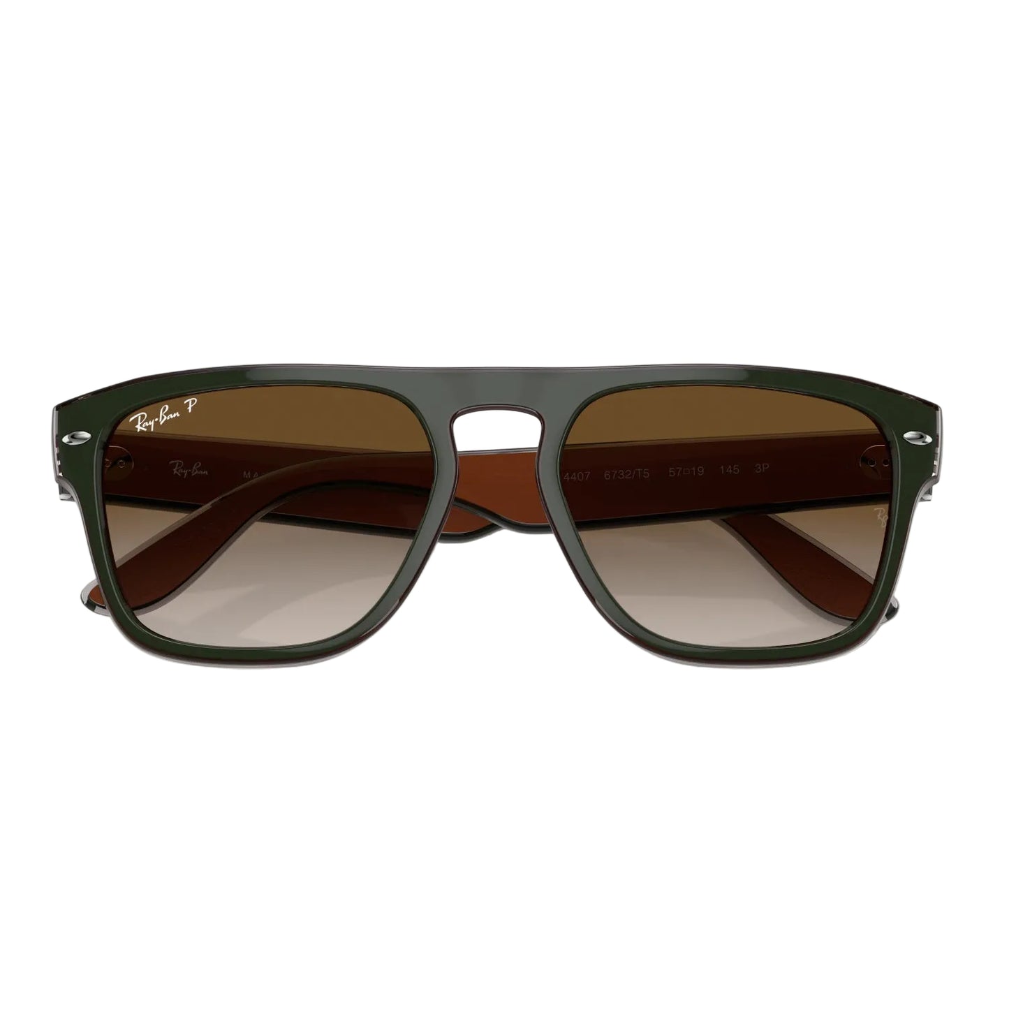 Gafas de sol unisex Ray-Ban RB4407 con montura cuadrada y degradado