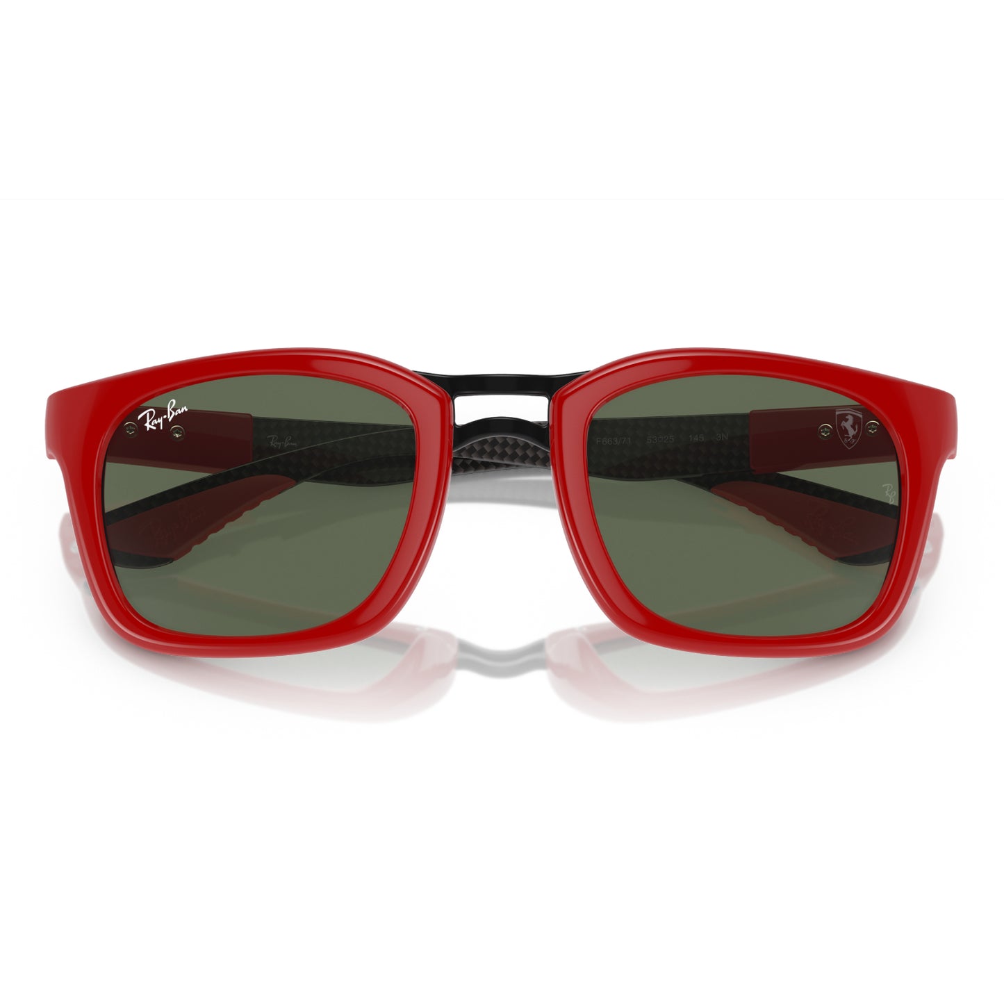 Gafas de sol clásicas cuadradas unisex Ray-Ban Scuderia Ferrari RB8362M
