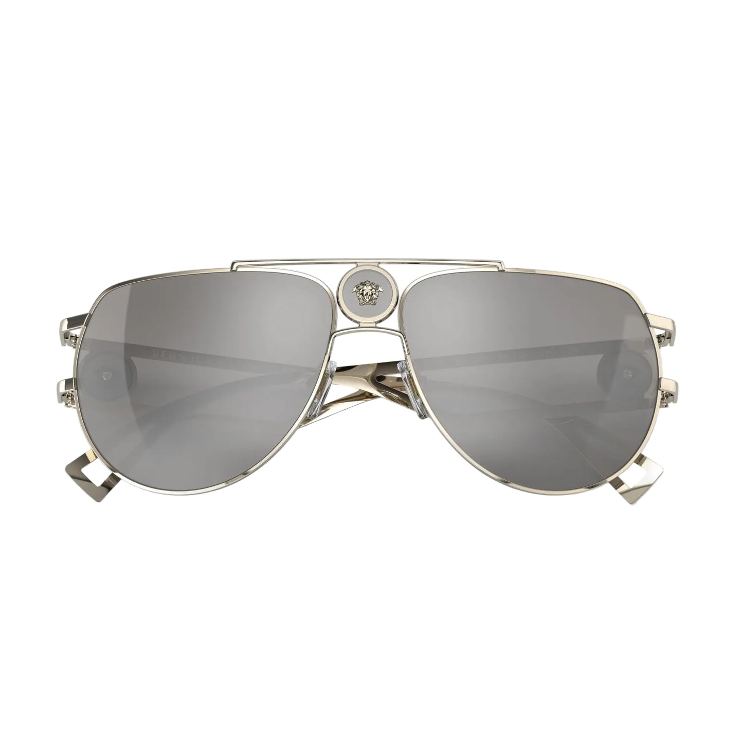 Gafas de sol con espejo estilo piloto VE2225 de Versace para hombre