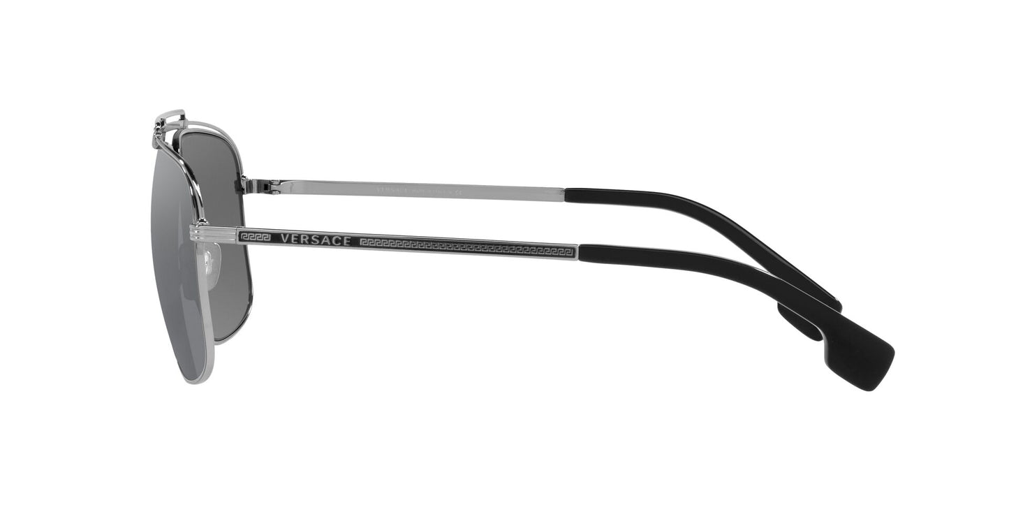 Versace Men Gunmetal Sunglasses