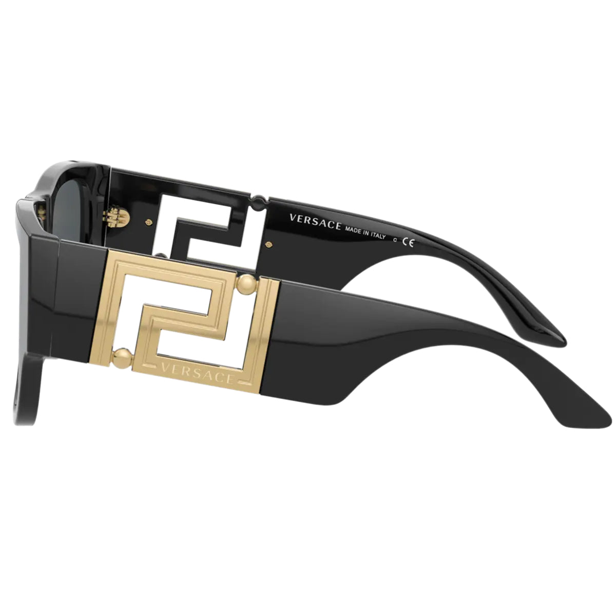 Versace Men's VE4403 Square Solid Color Sunglasses